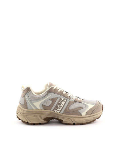 Napapijri Delta, sneakers beige da uomo dal design versatile
