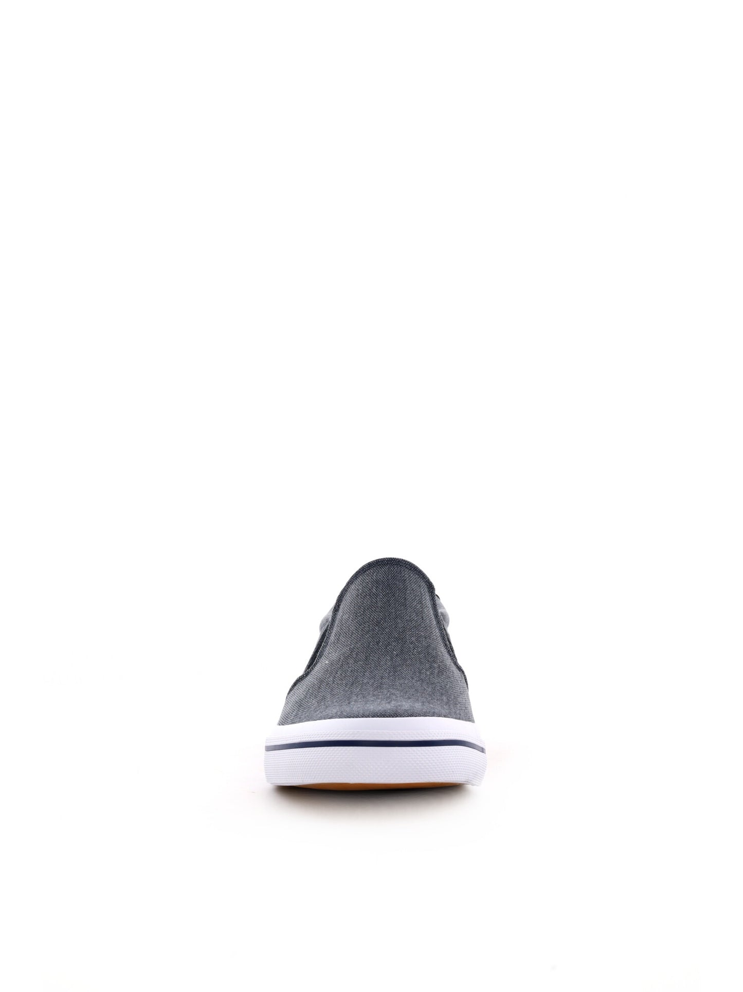 Slip on Sportcommerce da uomo blu, sneakers nautiche leggere
