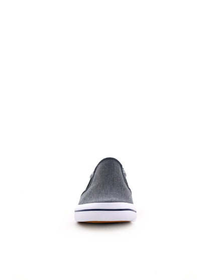 Slip on Sportcommerce da uomo blu, sneakers nautiche leggere