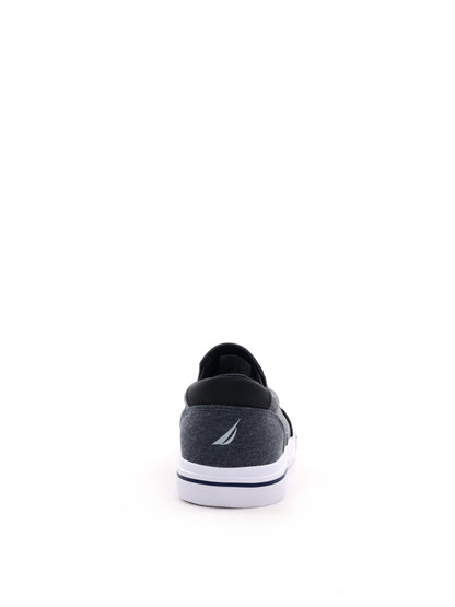 Slip on Sportcommerce da uomo blu, sneakers nautiche leggere