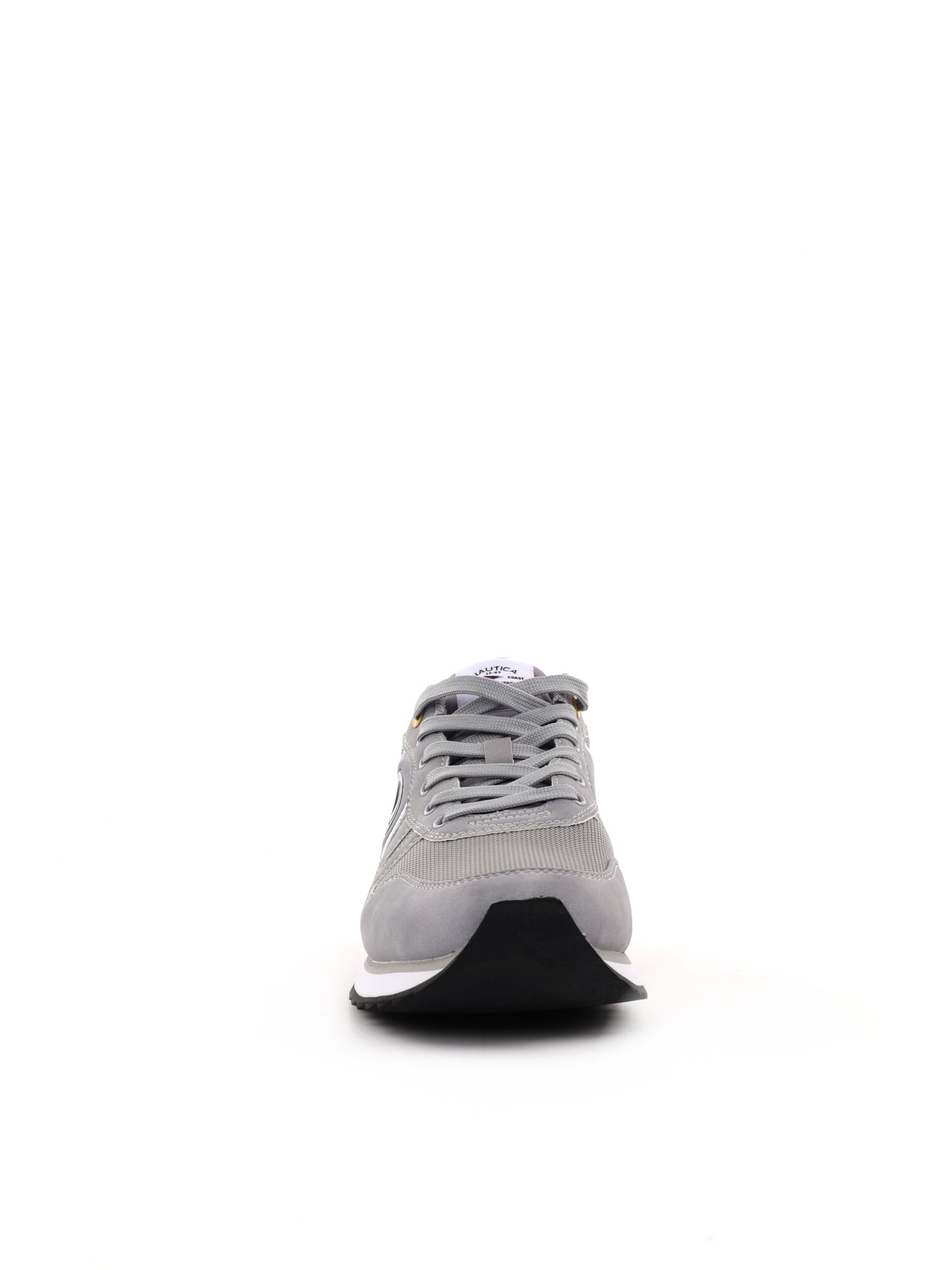 Sneakers da uomo Nautica grigie in similpelle con suola in gomma
