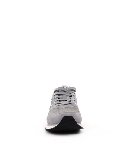 Sneakers da uomo Nautica grigie in similpelle con suola in gomma
