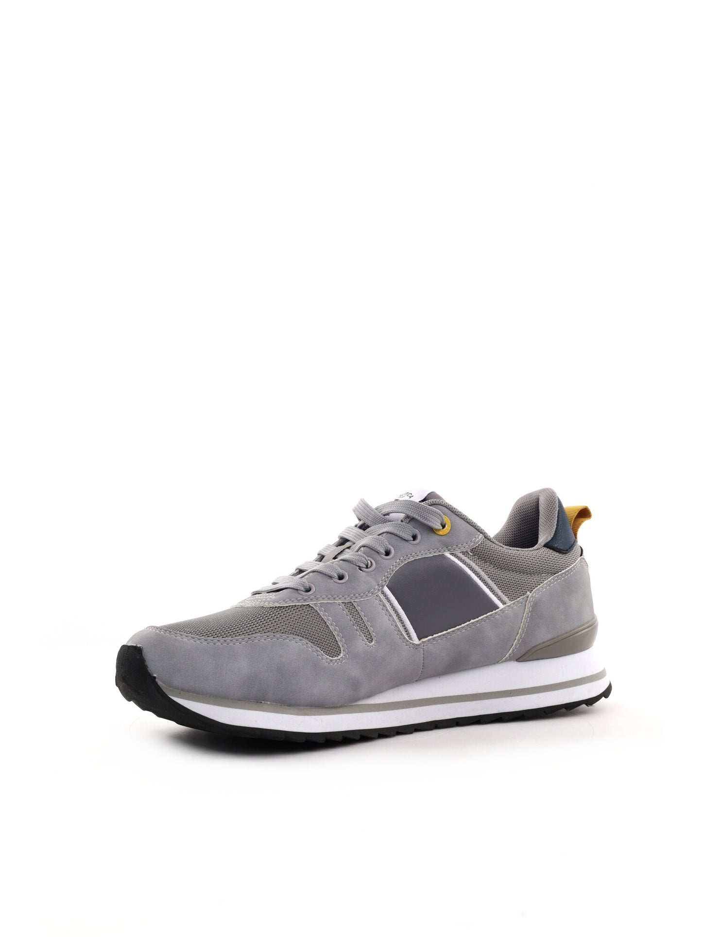Sneakers da uomo Nautica grigie in similpelle con suola in gomma
