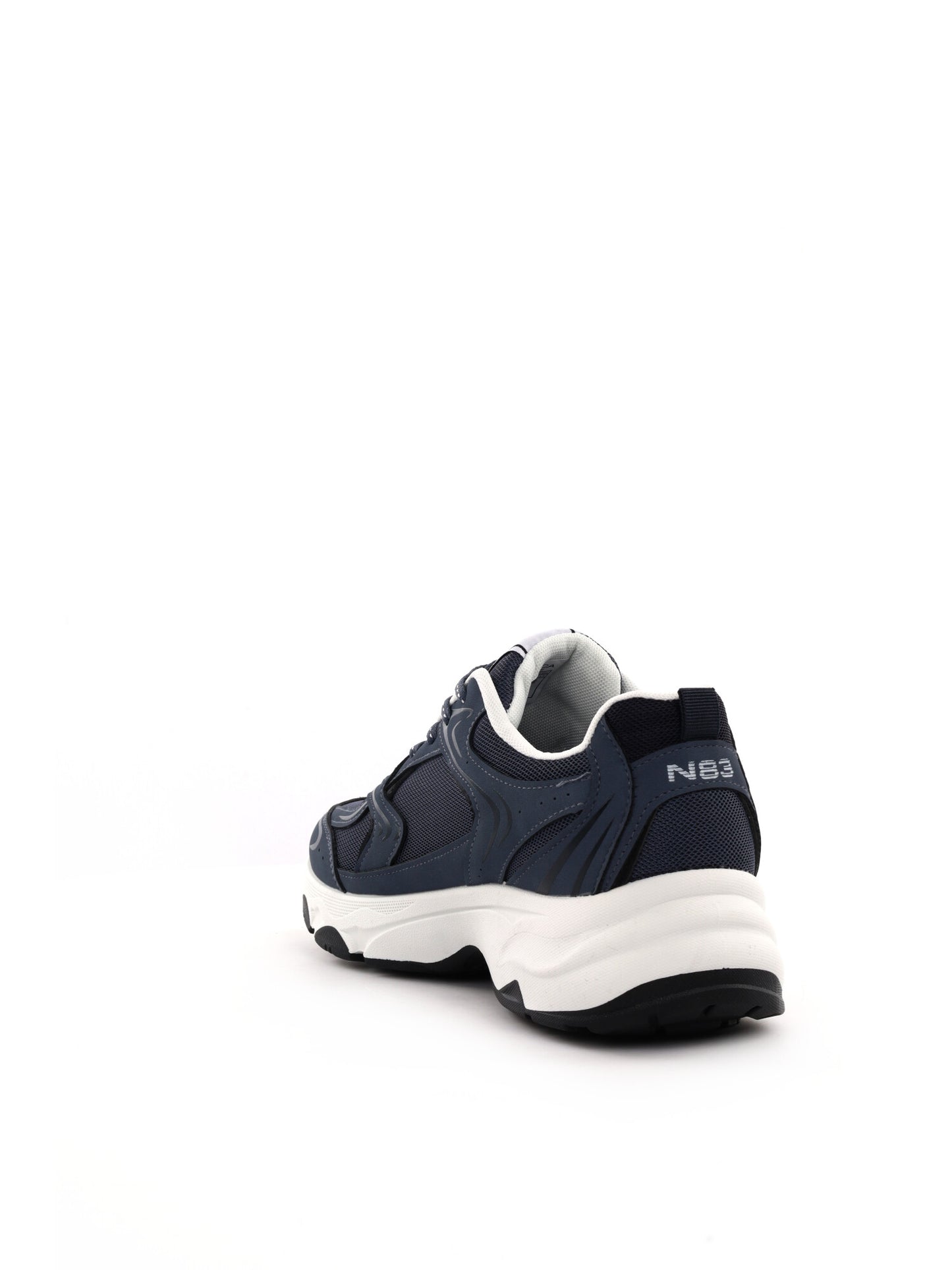 Sneakers da uomo Nautica in similpelle blu dallo stile minimal e retrò