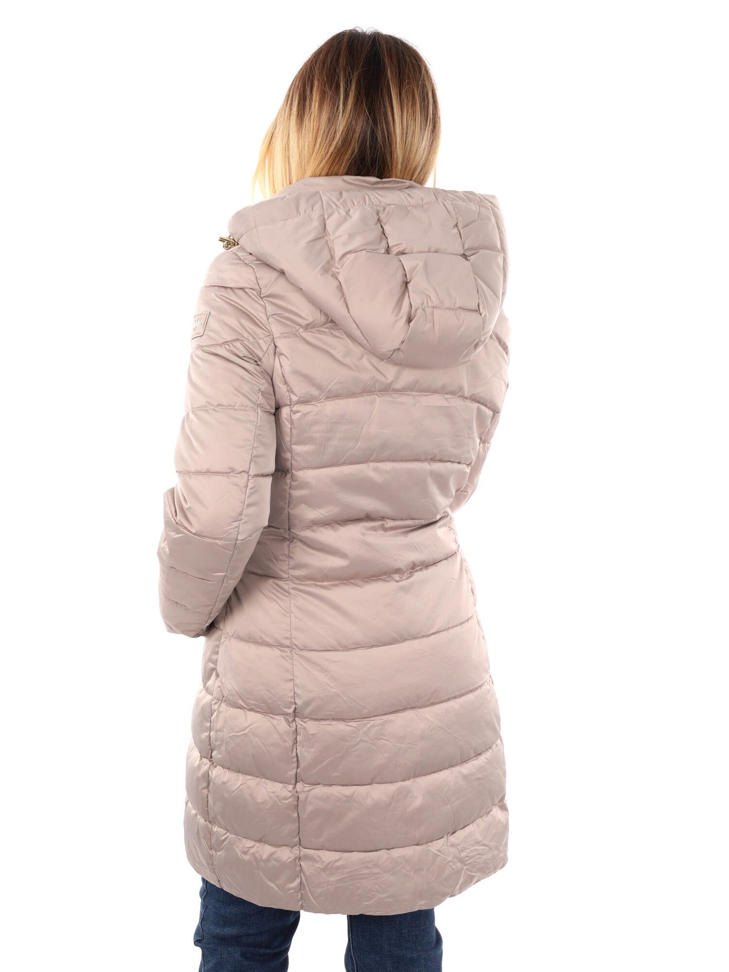 GIACCONE LUNGO TRAPUNTATO YES ZEE DA DONNA BEIGE