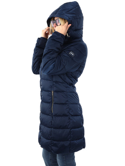 GIACCONE LUNGO TRAPUNTATO YES ZEE DA DONNA BLU