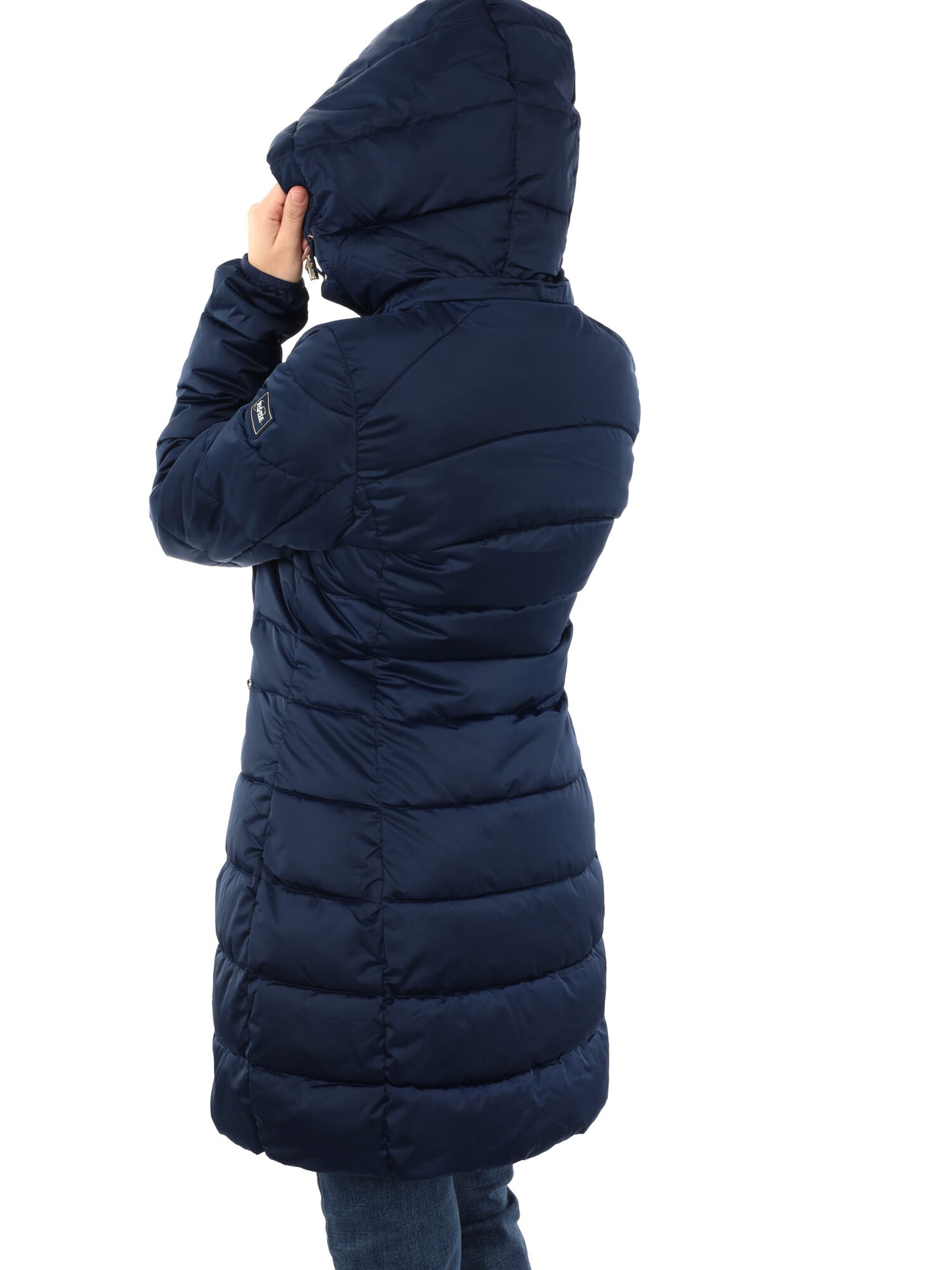 GIACCONE LUNGO TRAPUNTATO YES ZEE DA DONNA BLU