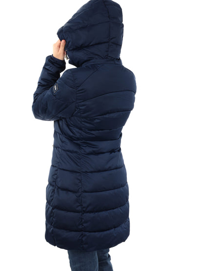 GIACCONE LUNGO TRAPUNTATO YES ZEE DA DONNA BLU