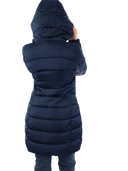 GIACCONE LUNGO TRAPUNTATO YES ZEE DA DONNA BLU