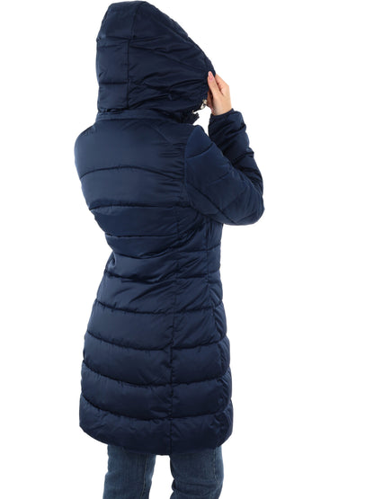 GIACCONE LUNGO TRAPUNTATO YES ZEE DA DONNA BLU