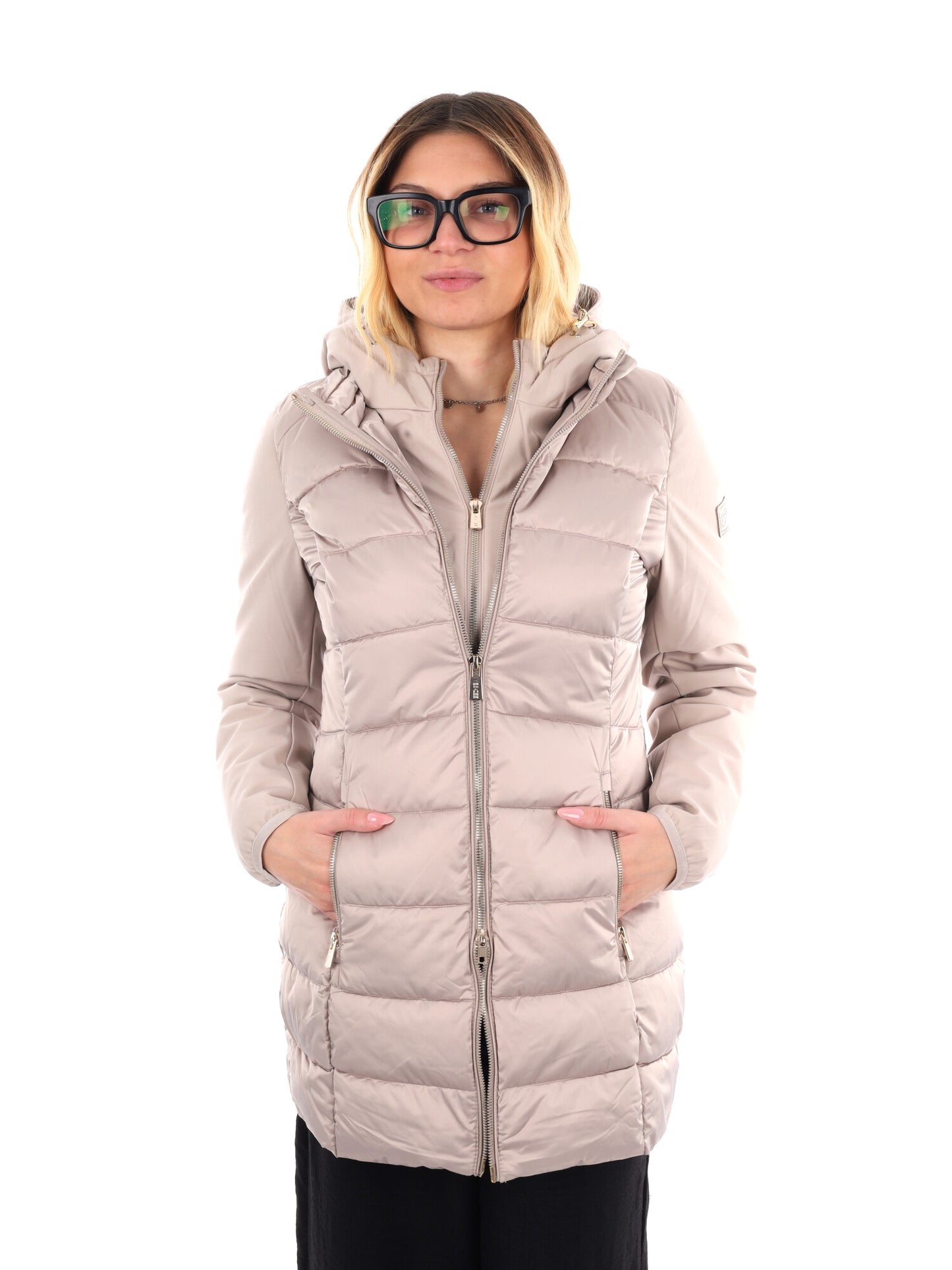 GIACCONE LUNGO YES ZEE DA DONNA BEIGE