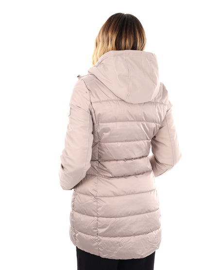 GIACCONE LUNGO YES ZEE DA DONNA BEIGE