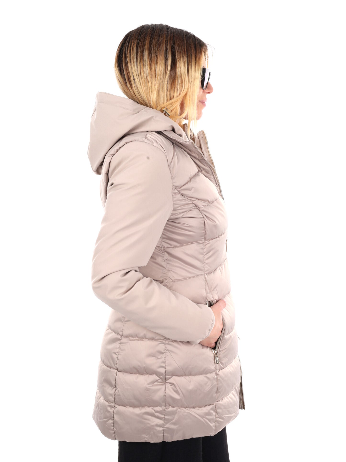 GIACCONE LUNGO YES ZEE DA DONNA BEIGE