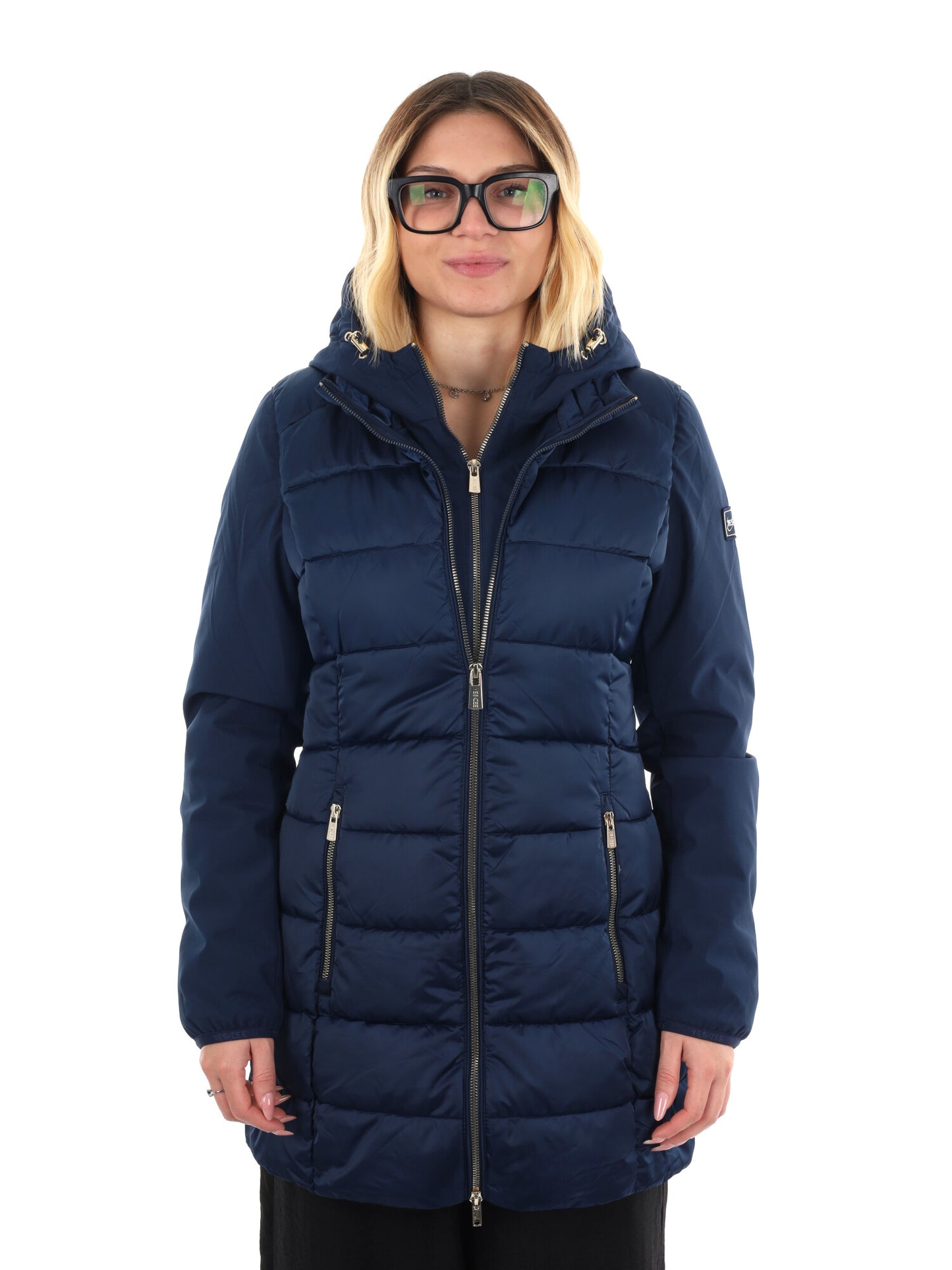 GIACCONE LUNGO YES ZEE DA DONNA BLU