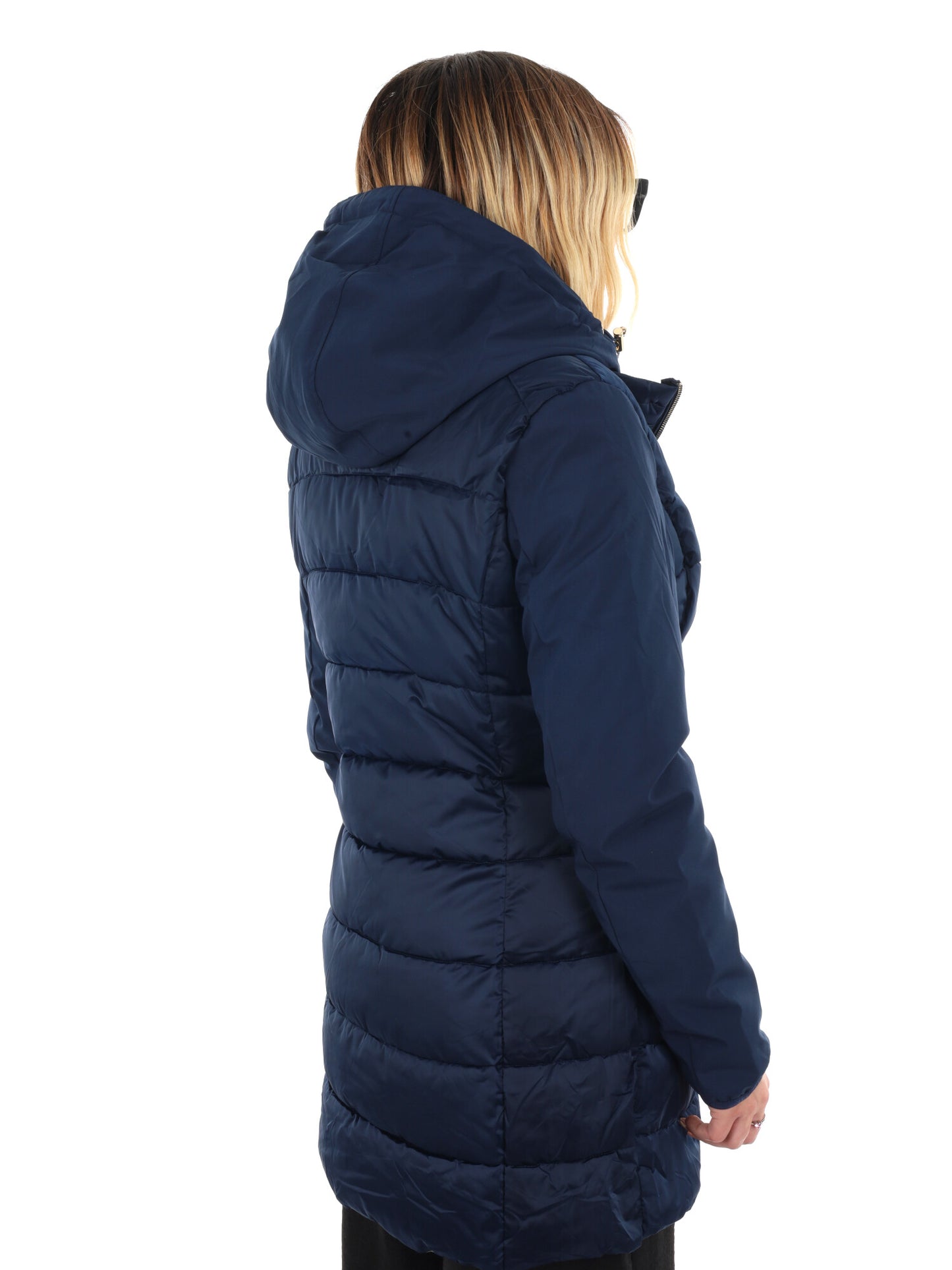 GIACCONE LUNGO YES ZEE DA DONNA BLU