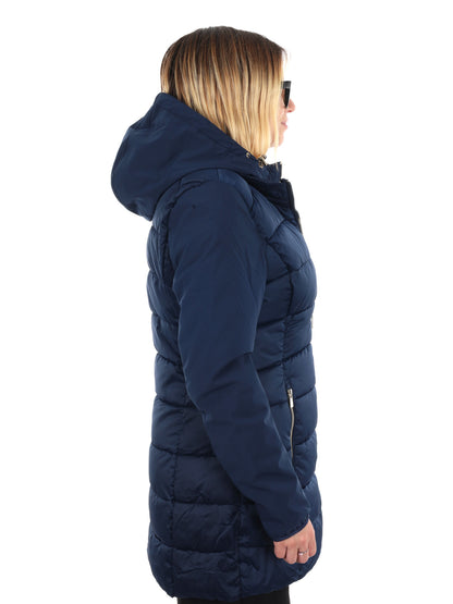 GIACCONE LUNGO YES ZEE DA DONNA BLU