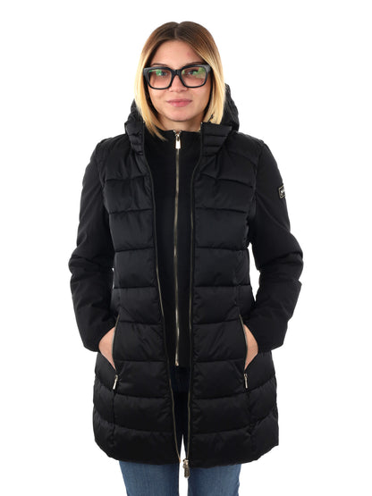 GIACCONE LUNGO YES ZEE DA DONNA NERO