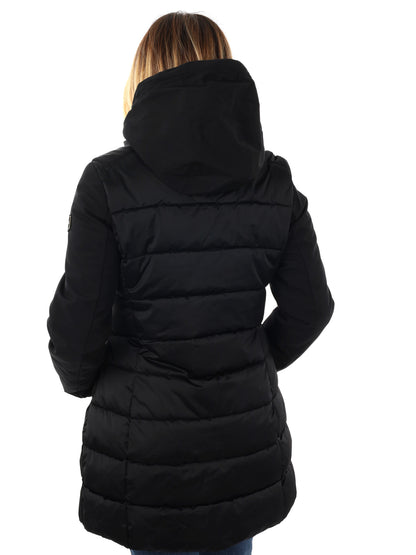 GIACCONE LUNGO YES ZEE DA DONNA NERO