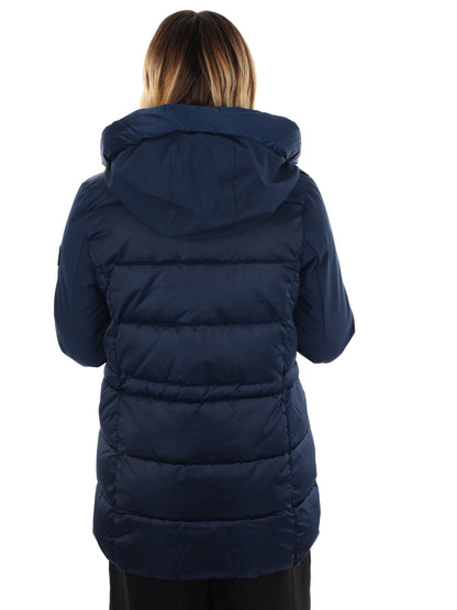 GIACCONE LUNGHEZZA MEDIA YES ZEE DA DONNA BLU