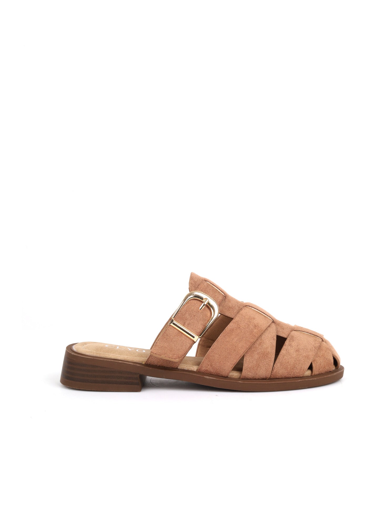Sandali donna Clyo' in elegante beige kaki per la primavera estate