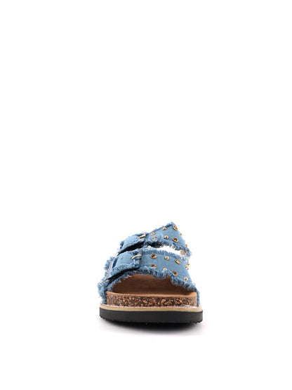 Sandali da donna Clyo' in denim dal look casual per primavera estate