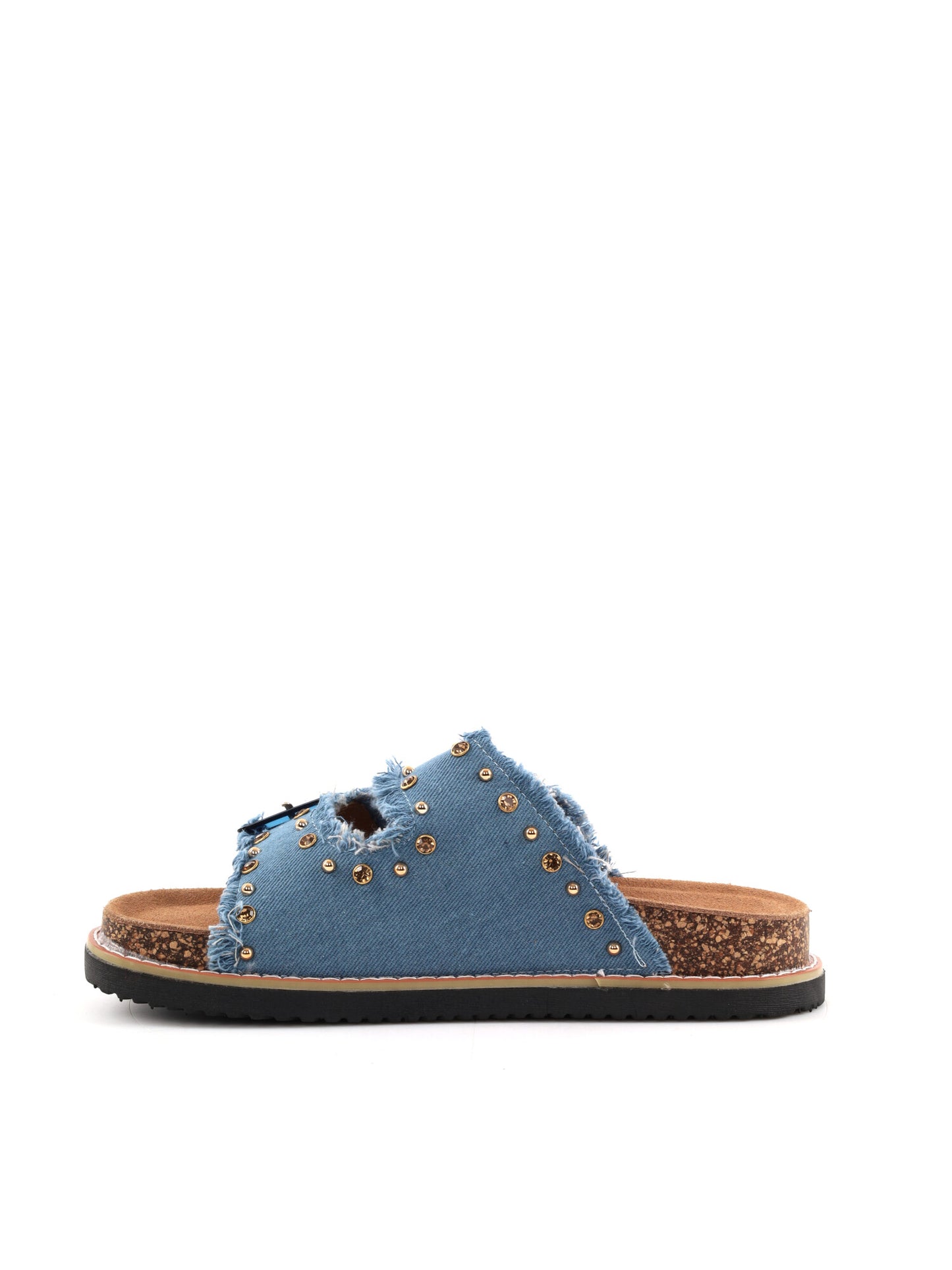 Sandali da donna Clyo' in denim dal look casual per primavera estate