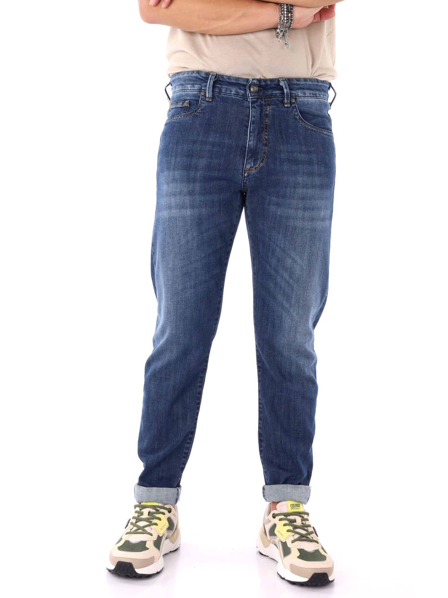 Jeans Olanda FB da uomo in denim per un look casual primaverile