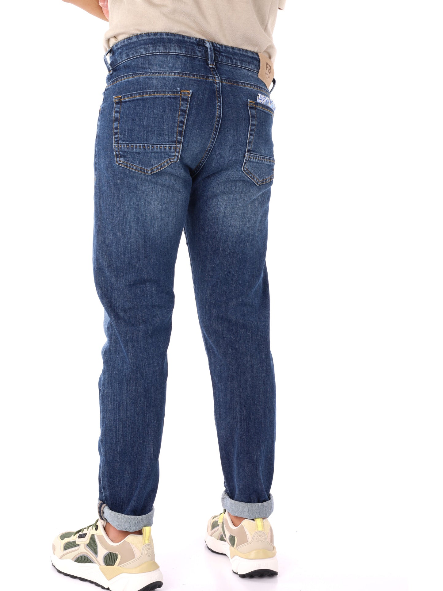 Jeans Olanda FB da uomo in denim per un look casual primaverile