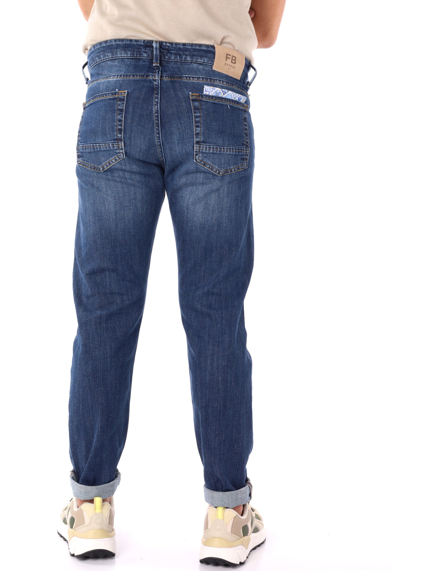 Jeans Olanda FB da uomo in denim per un look casual primaverile