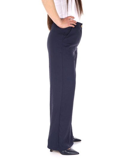 Pantaloni Yes-Zee donna in blu per la primavera-estate