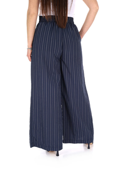 Pantaloni Yes-Zee donna blu per la primavera-estate
