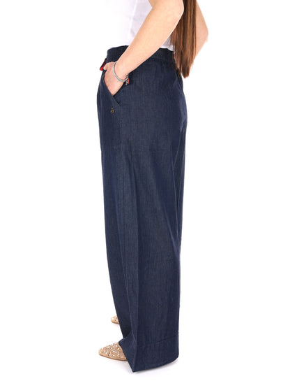 Pantaloni Yes-Zee in denim donna per primavera-estate