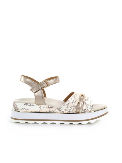 Sandali donna Alviero Martini 1^ Classe Victoria in bianco