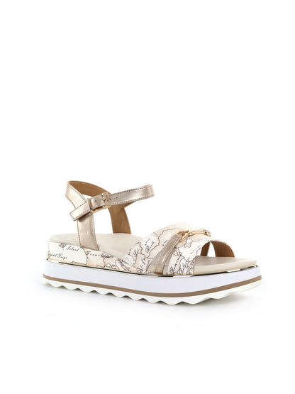 Sandali donna Alviero Martini 1^ Classe Victoria in bianco