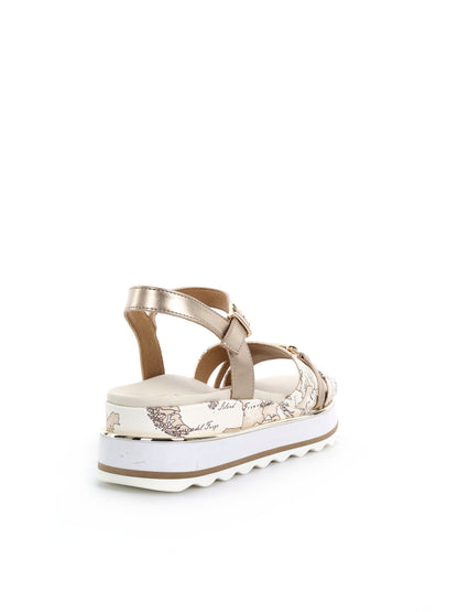 Sandali donna Alviero Martini 1^ Classe Victoria in bianco