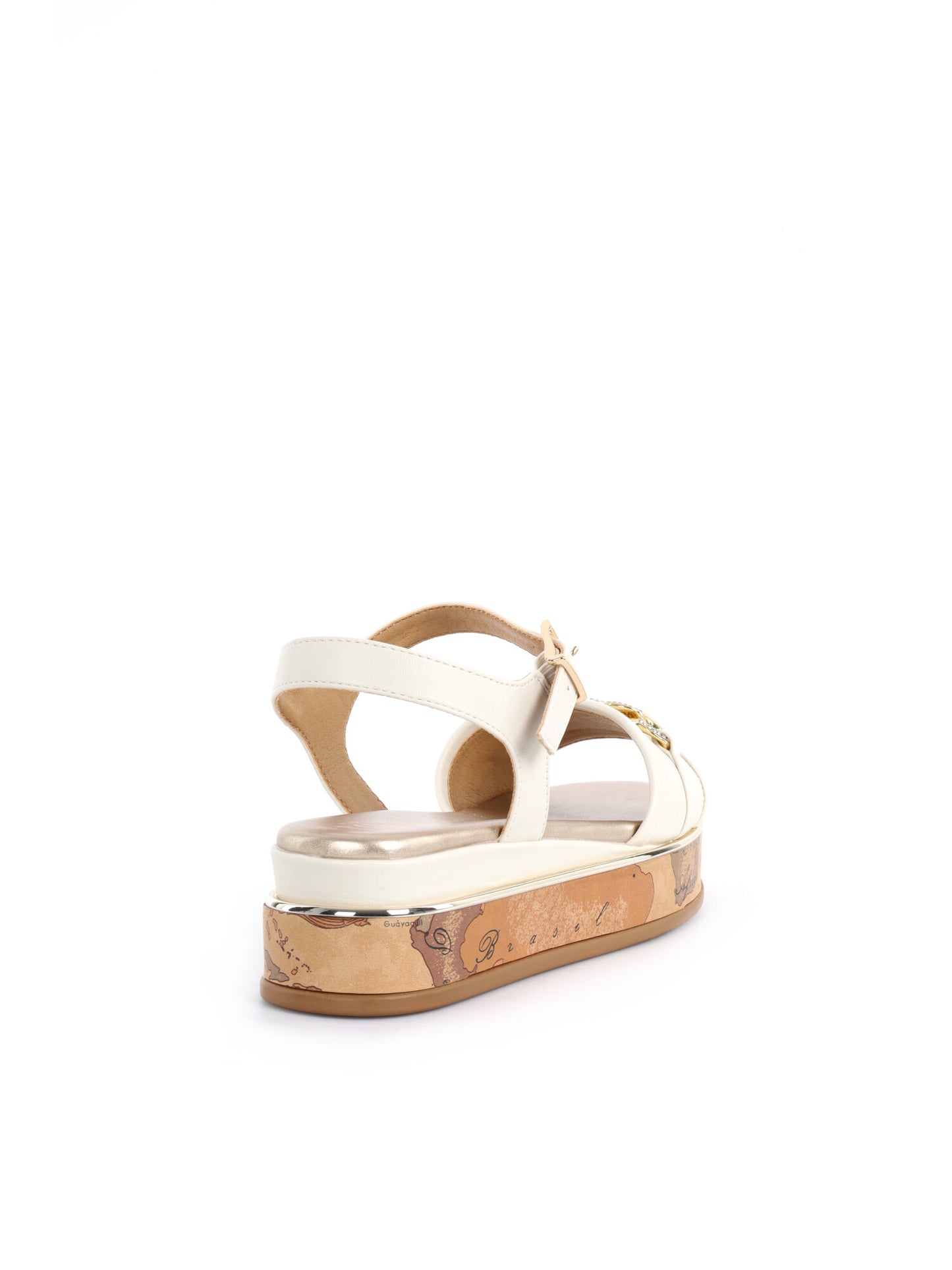 Sandali donna Alviero Martini in elegante color crema