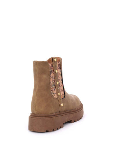 STIVALETTO CON STRASS ALVIERO MARTINI 1^ CLASSE DA DONNA TAUPE