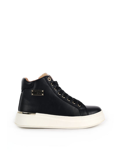 SNEAKERS CON DOPPIA APERTURA ALVIERO MARTINI 1^ CLASSE DA DONNA NERO