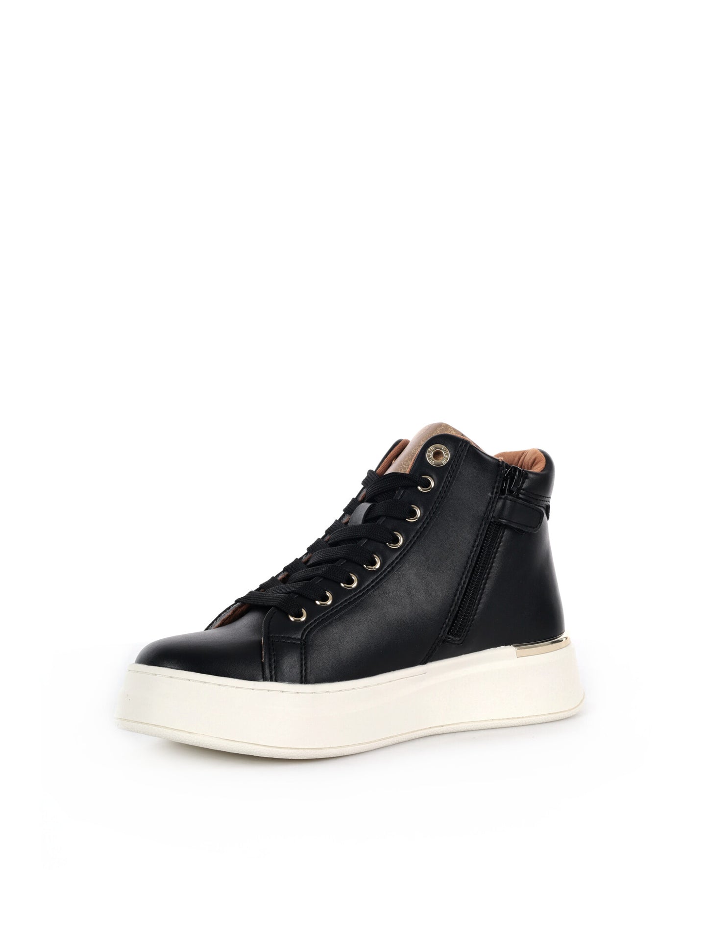 SNEAKERS CON DOPPIA APERTURA ALVIERO MARTINI 1^ CLASSE DA DONNA NERO