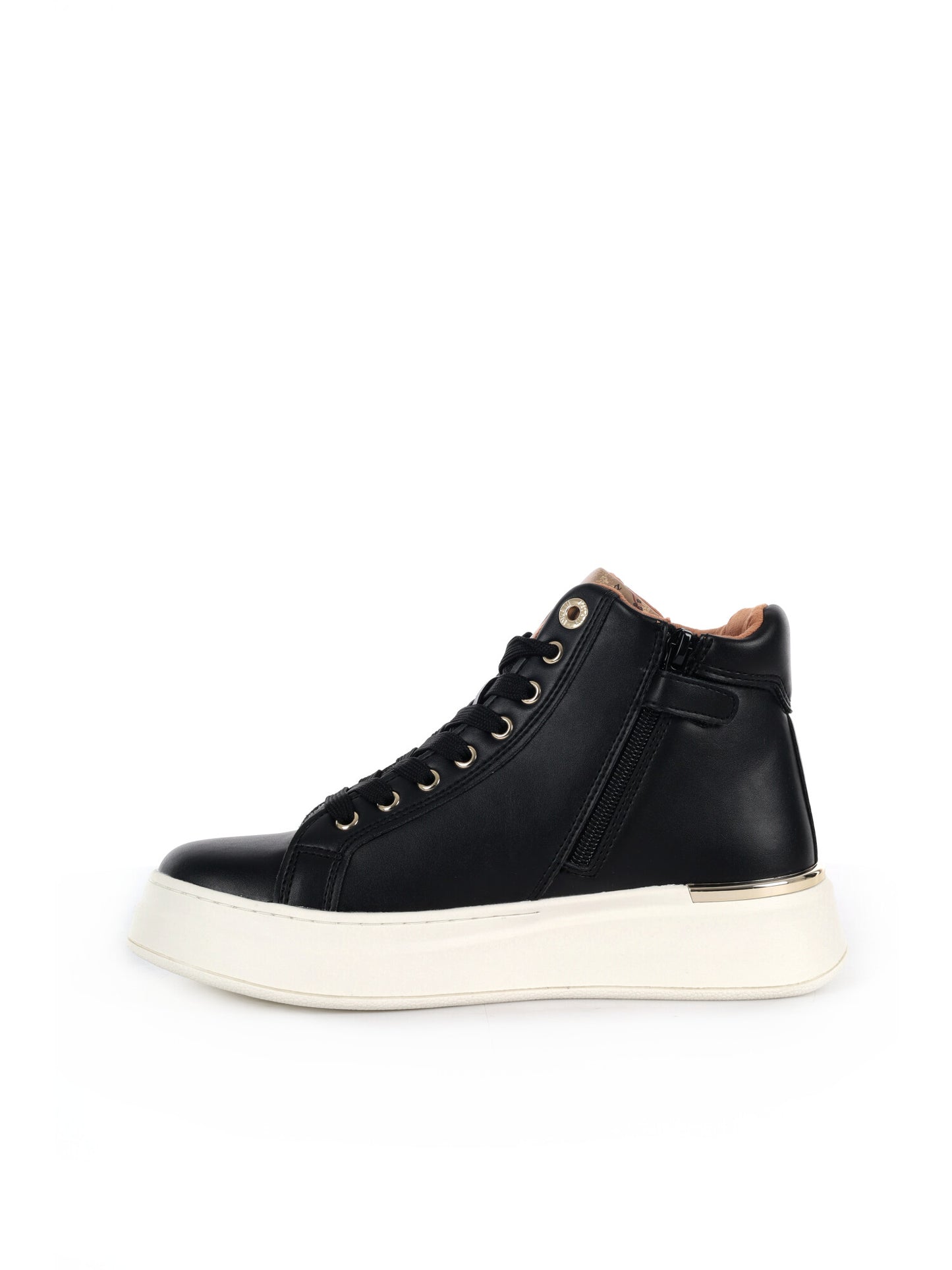 SNEAKERS CON DOPPIA APERTURA ALVIERO MARTINI 1^ CLASSE DA DONNA NERO