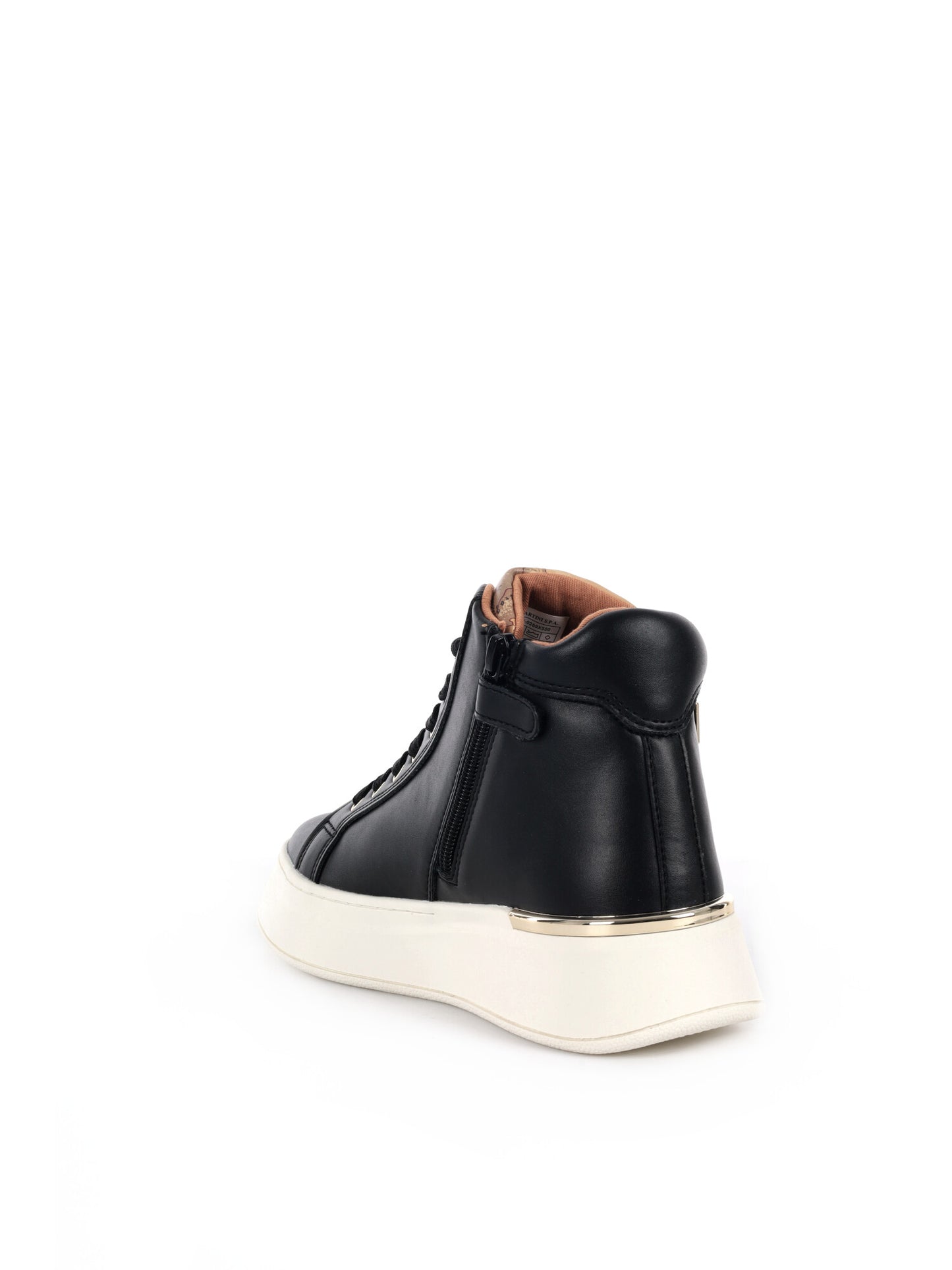 SNEAKERS CON DOPPIA APERTURA ALVIERO MARTINI 1^ CLASSE DA DONNA NERO