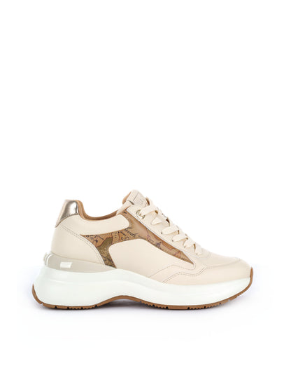 SNEAKERS ELLY ALVIERO MARTINI 1^ CLASSE DA DONNA PANNA