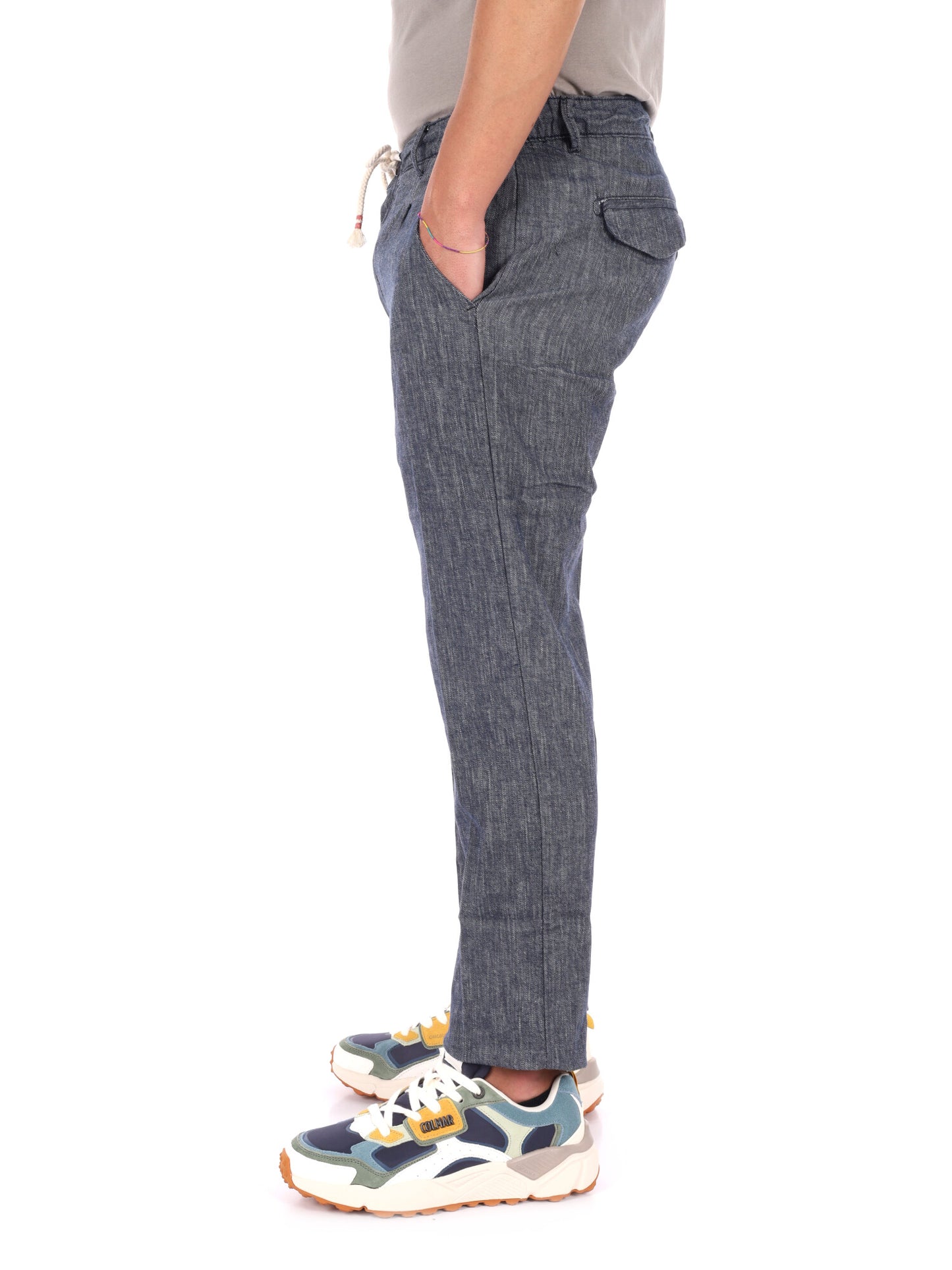 Pantaloni Yes-Zee uomo in denim versatile e confortevole
