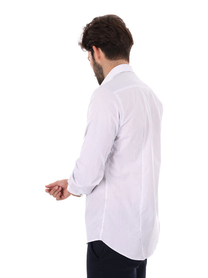 CAMICIA PARIGI FB UOMO BIANCO BLU