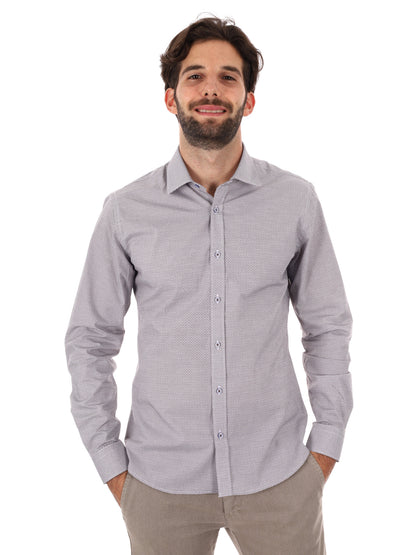 CAMICIA PENTAX FB DA UOMO MARRONE