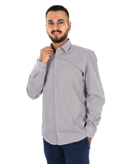 Fb Pentax 22, camicia da uomo multicolore