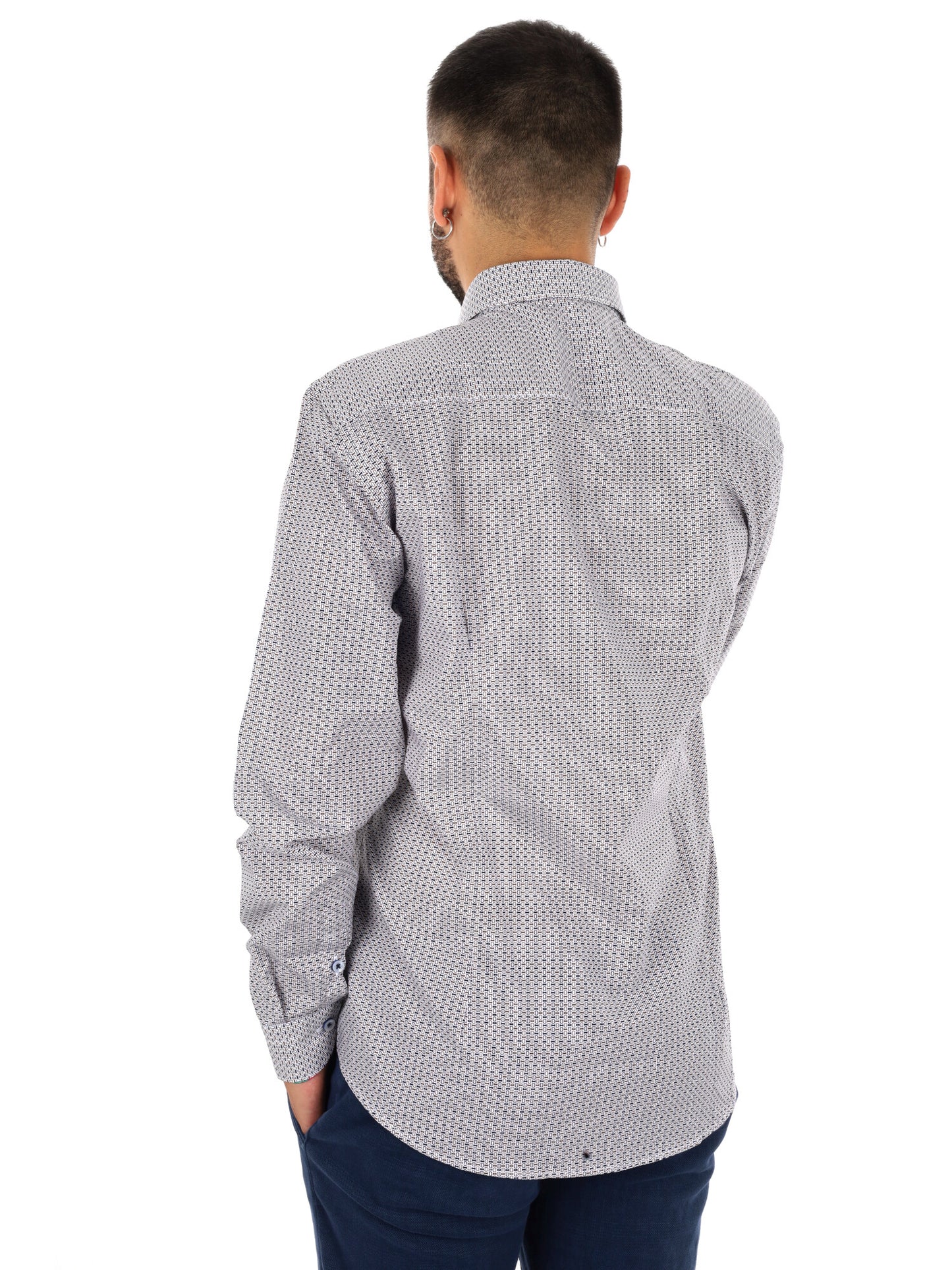 Fb Pentax 22, camicia da uomo multicolore