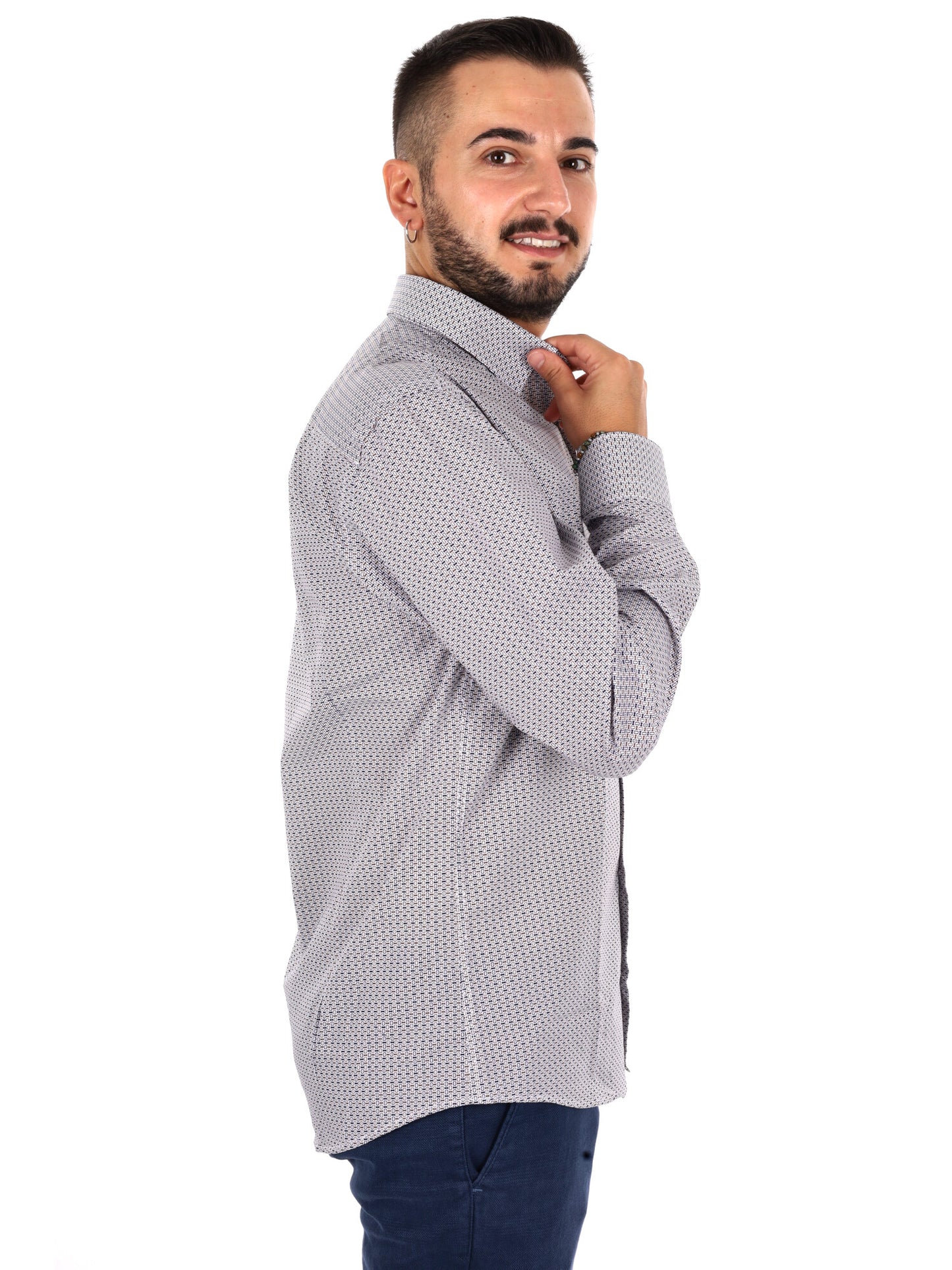 Fb Pentax 22, camicia da uomo multicolore