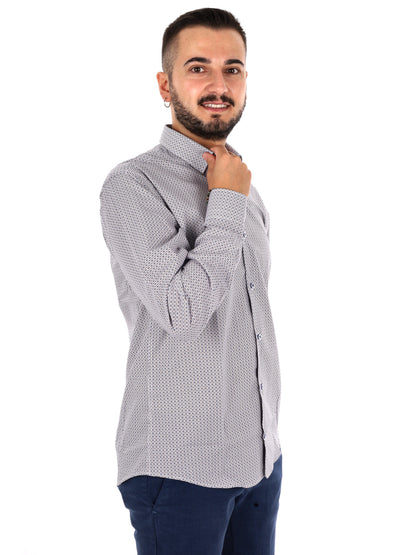 Fb Pentax 22, camicia da uomo multicolore