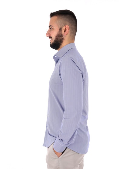 Camicia tecnica FB Perform Print 62 con stampa multicolore da uomo